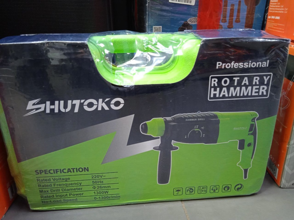 Перфоратор SHUTOKO professional со сменным патроном